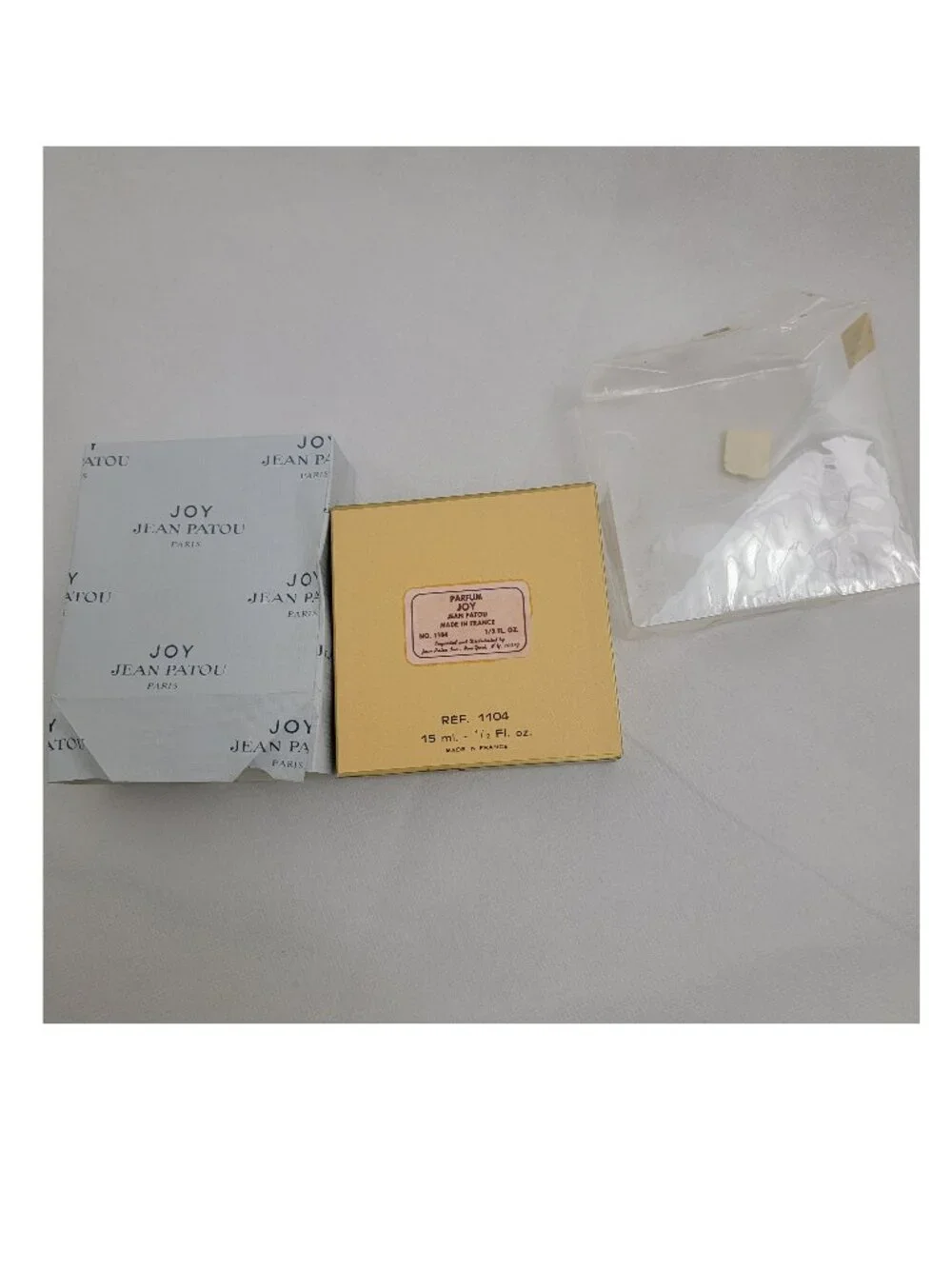 JEAN PATOU Joy Parum 1104 1/2 fl oz .5 fl oz Vintage Box - Picture 8 of 11